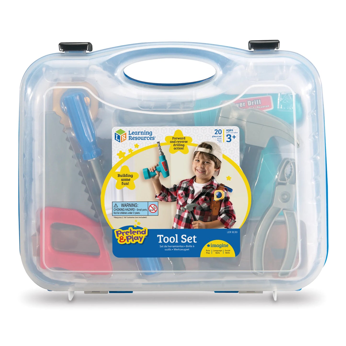 ﻿ Learning Resources Pretend & Play Work Belt Tool Set