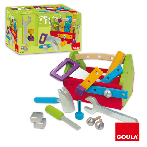 Goula Tool Box Construction Toy Roleplay Set 工具箱角色扮演動手組裝玩具