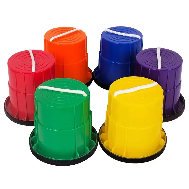 Grampus Bucket Balancing Stilts Set of 6 Pairs in 6 Colors 平衡高蹺6色6對套裝