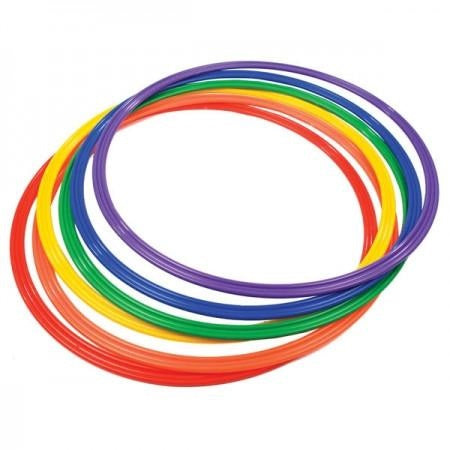 Grampus Seamless Flat Hula Hoop Set of 6 無縫扁口呼啦圈 6個/套