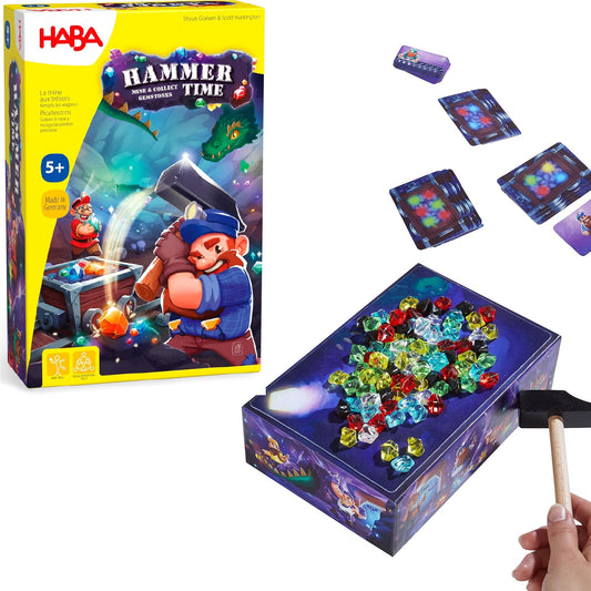 HABA Hammer Time Action Game 小礦工採寶石 動作協調遊戲