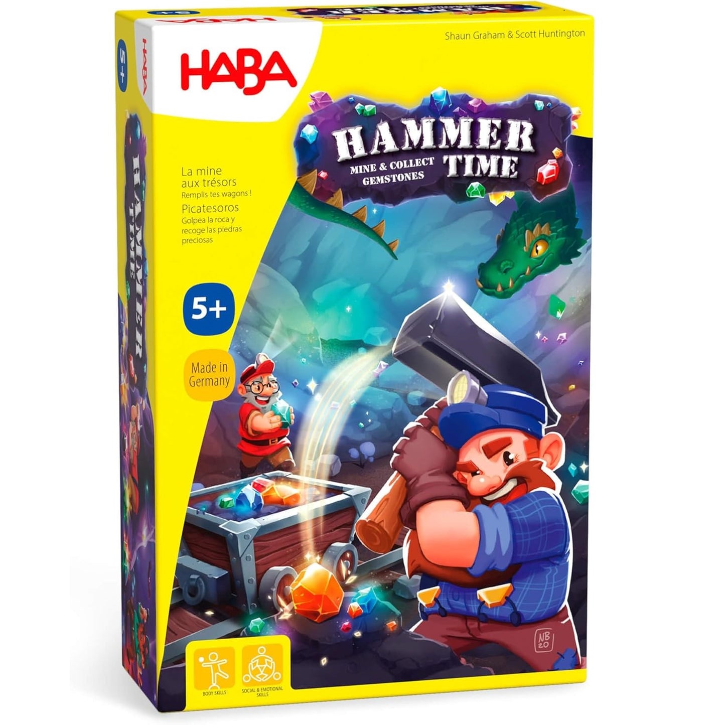 HABA Hammer Time Action Game 小礦工採寶石 動作協調遊戲