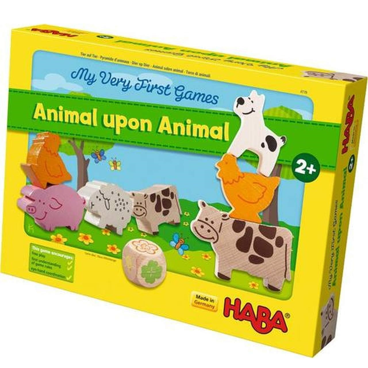 Haba My Vey First Game Animal upon Animal Stacking Game 我的第一款遊戲 - 動物疊疊樂遊戲