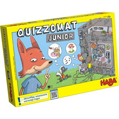 Haba 301317 Quizzomat Junior Game 小智狐狸常識遊戲