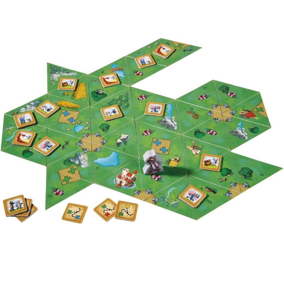 HABA 301603 Brandon The Brave an Adventure Filled Tile Based Game 勇敢的布蘭登思考策略遊戲