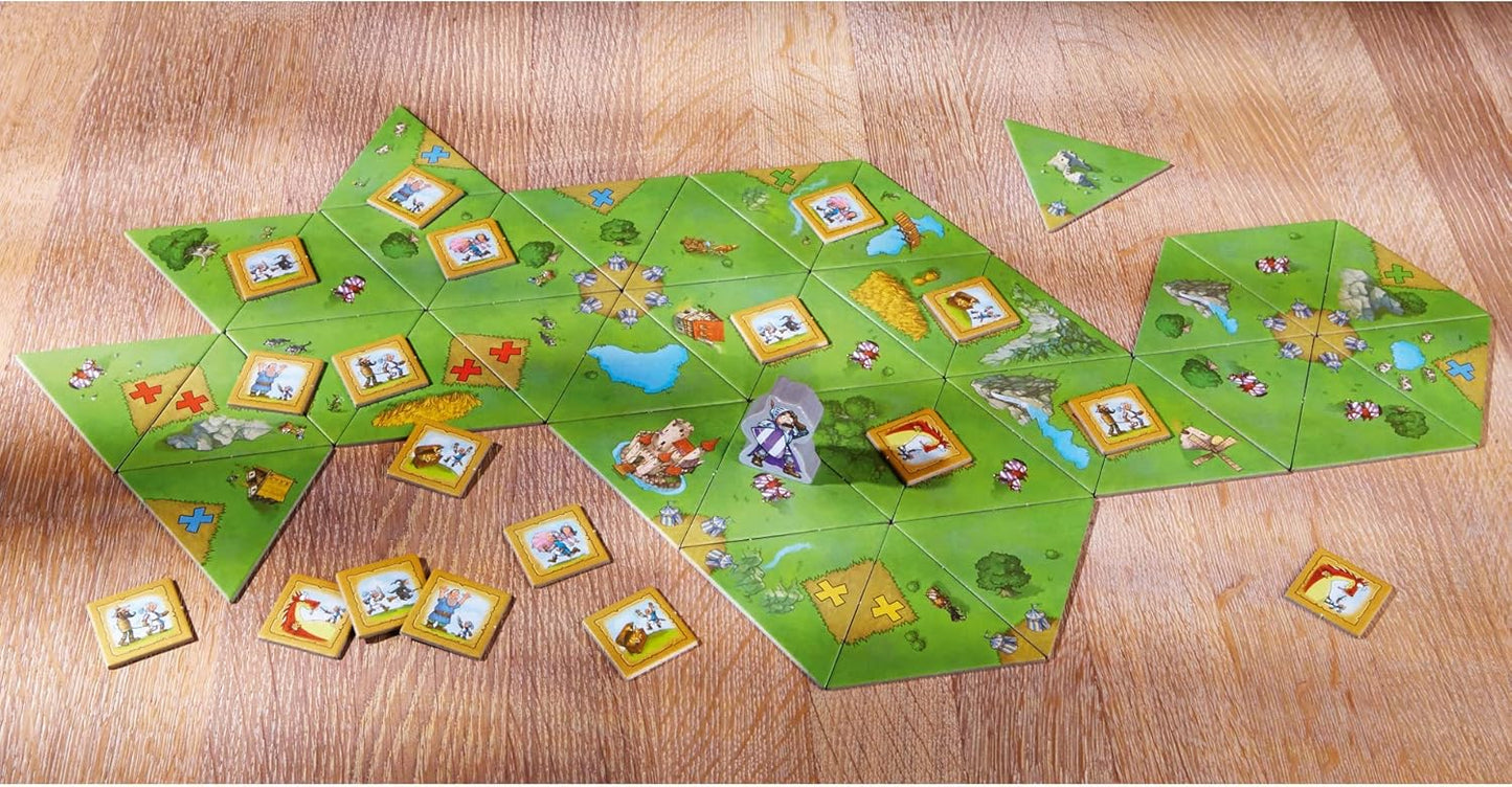 HABA 301603 Brandon The Brave an Adventure Filled Tile Based Game 勇敢的布蘭登思考策略遊戲