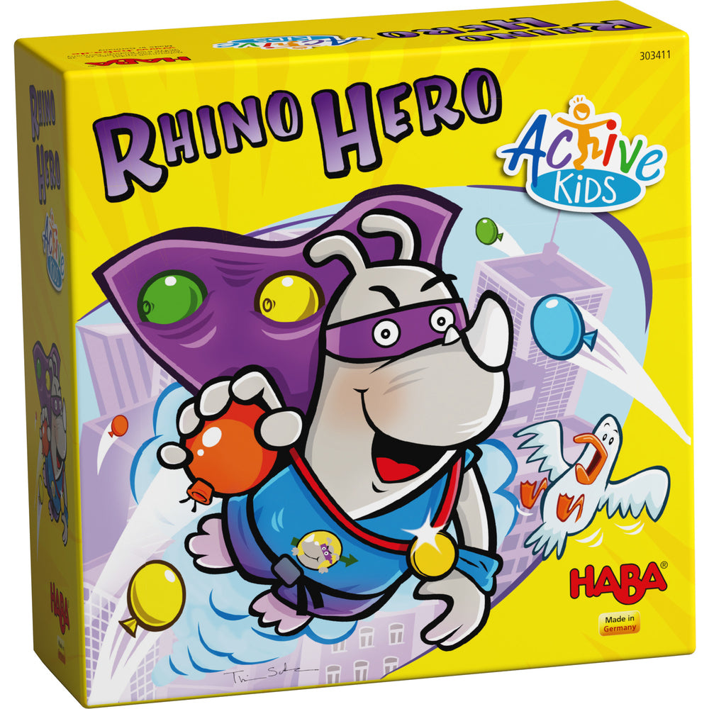 Haba 303411 Rhino Hero Active Kids Game 犀牛英雄 動動版 運珠遊戲