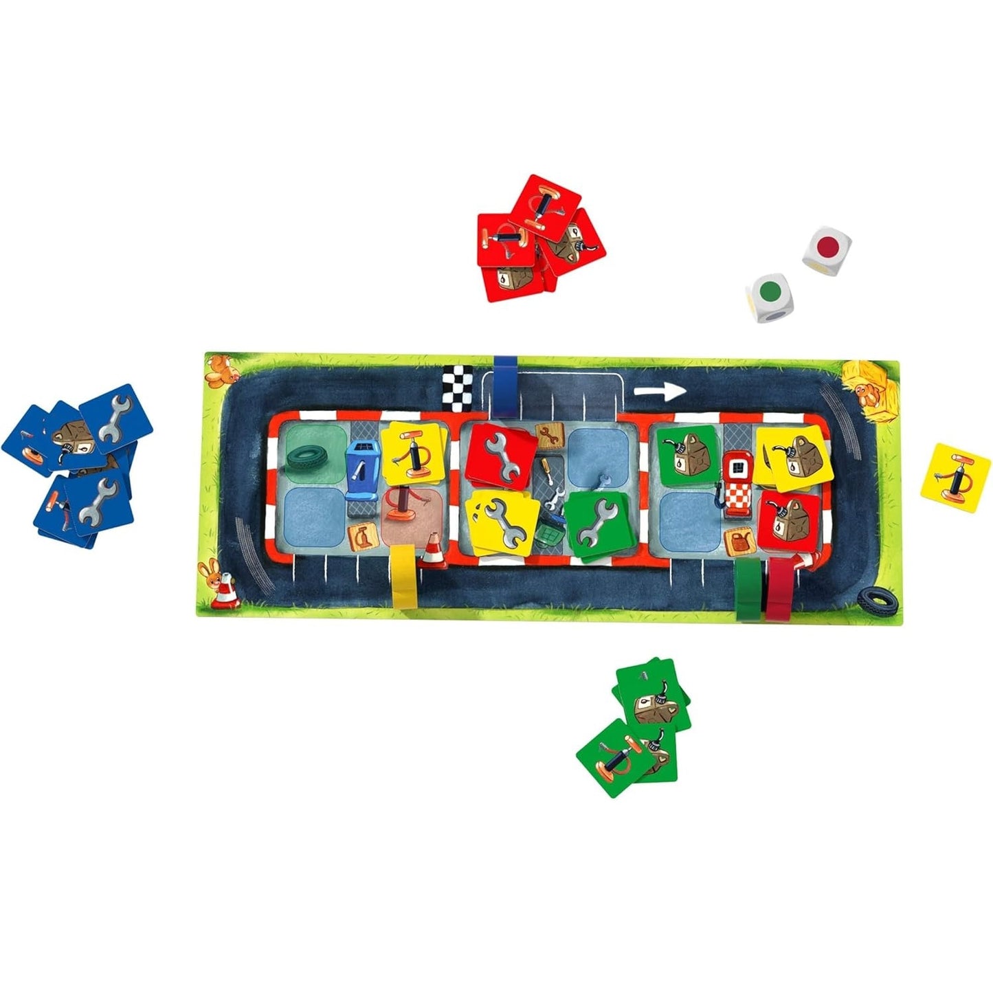 Haba 305260 Pu-Pu Pitstop Board Game 普普車進站 桌上遊戲