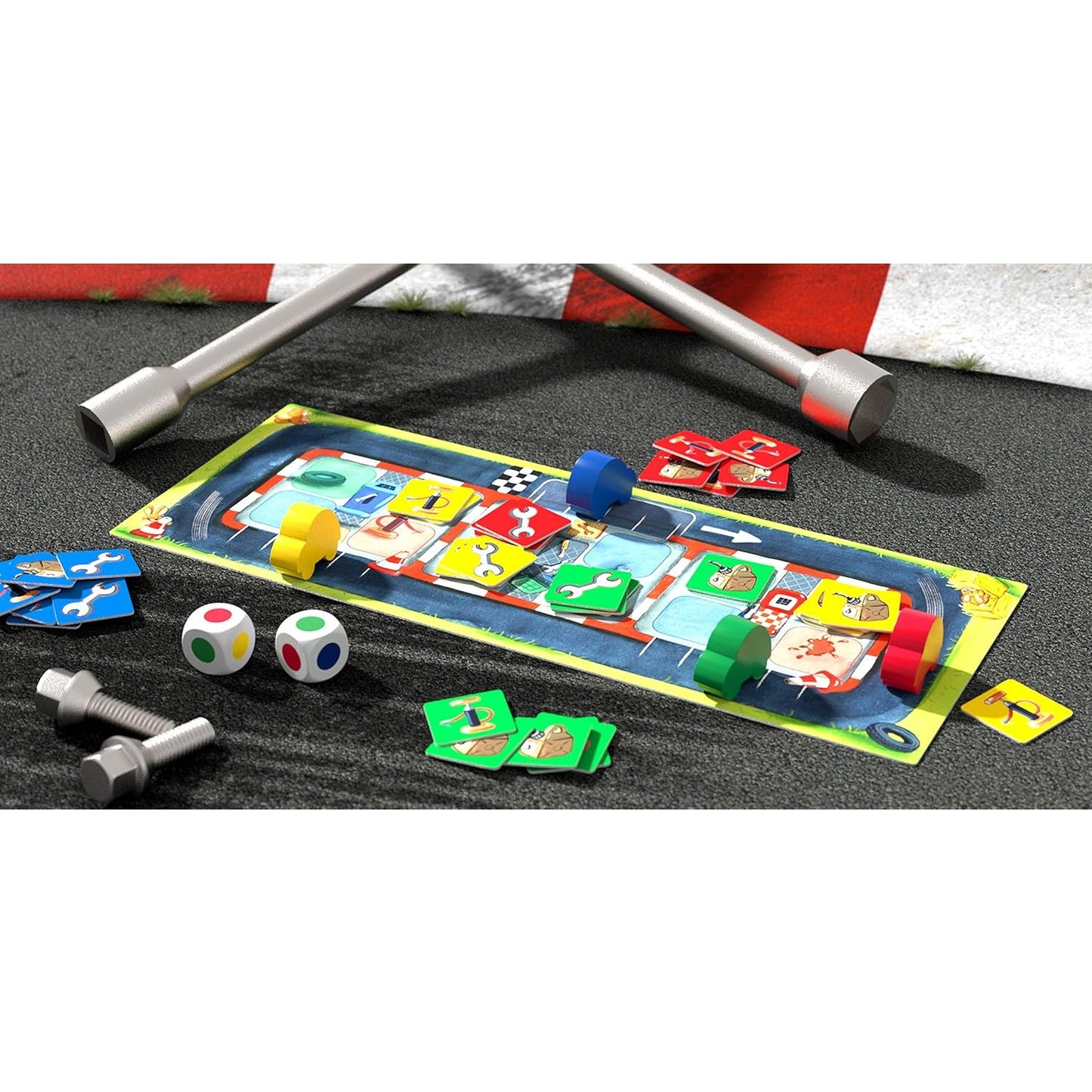 Haba 305260 Pu-Pu Pitstop Board Game 普普車進站 桌上遊戲