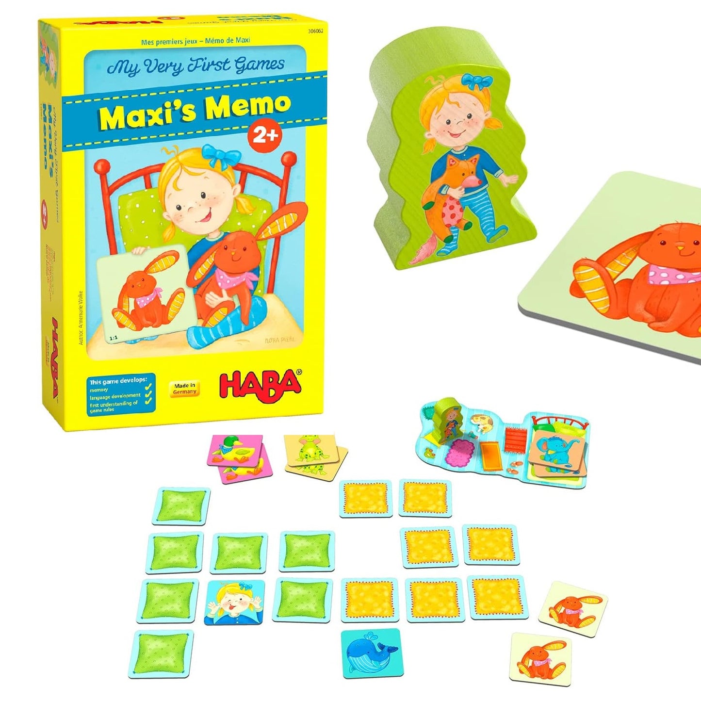 Haba 306062 Maxi's Memo My Very First Memory Game 小Maxi 的記憶遊戲