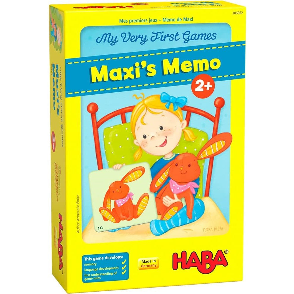 Haba 306062 Maxi's Memo My Very First Memory Game 小Maxi 的記憶遊戲