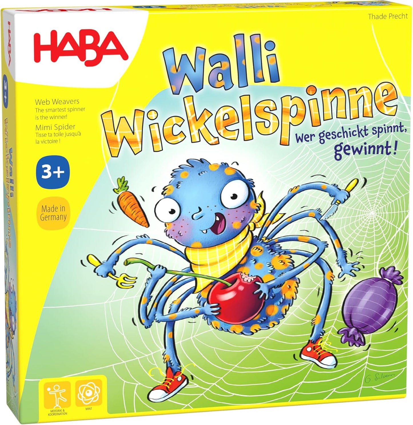 Haba Web Weavers Lacing Game 蜘蛛寶寶結網遊戲