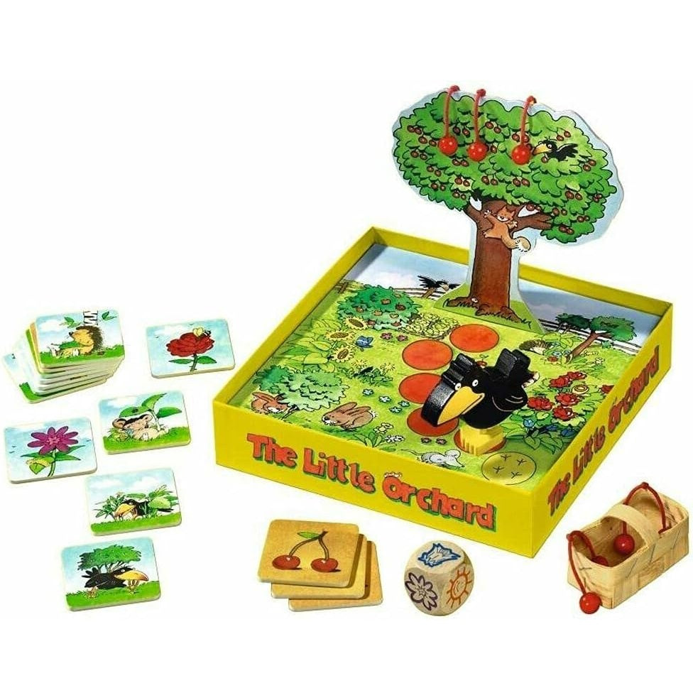 Haba 3147 Little Orchard Cooperative Memory Game Cherry Tree Version 小果園合作記憶遊戲 櫻桃樹版本