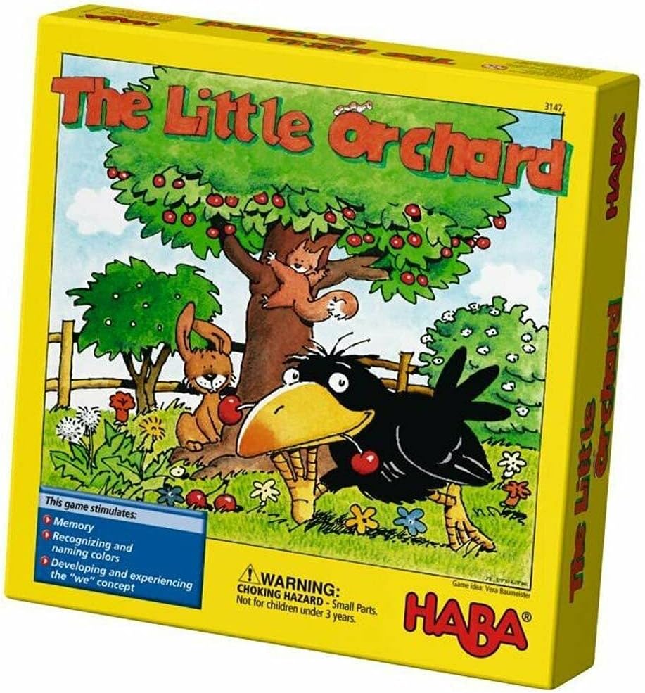 Haba 3147 Little Orchard Cooperative Memory Game Cherry Tree Version 小果園合作記憶遊戲 櫻桃樹版本