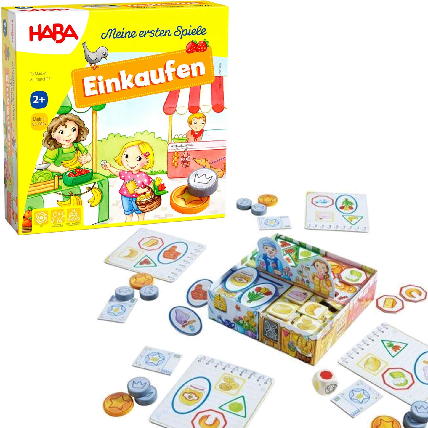 Haba 302781 My Very First Game - To Market! 市場購物! 幼兒桌上遊戲