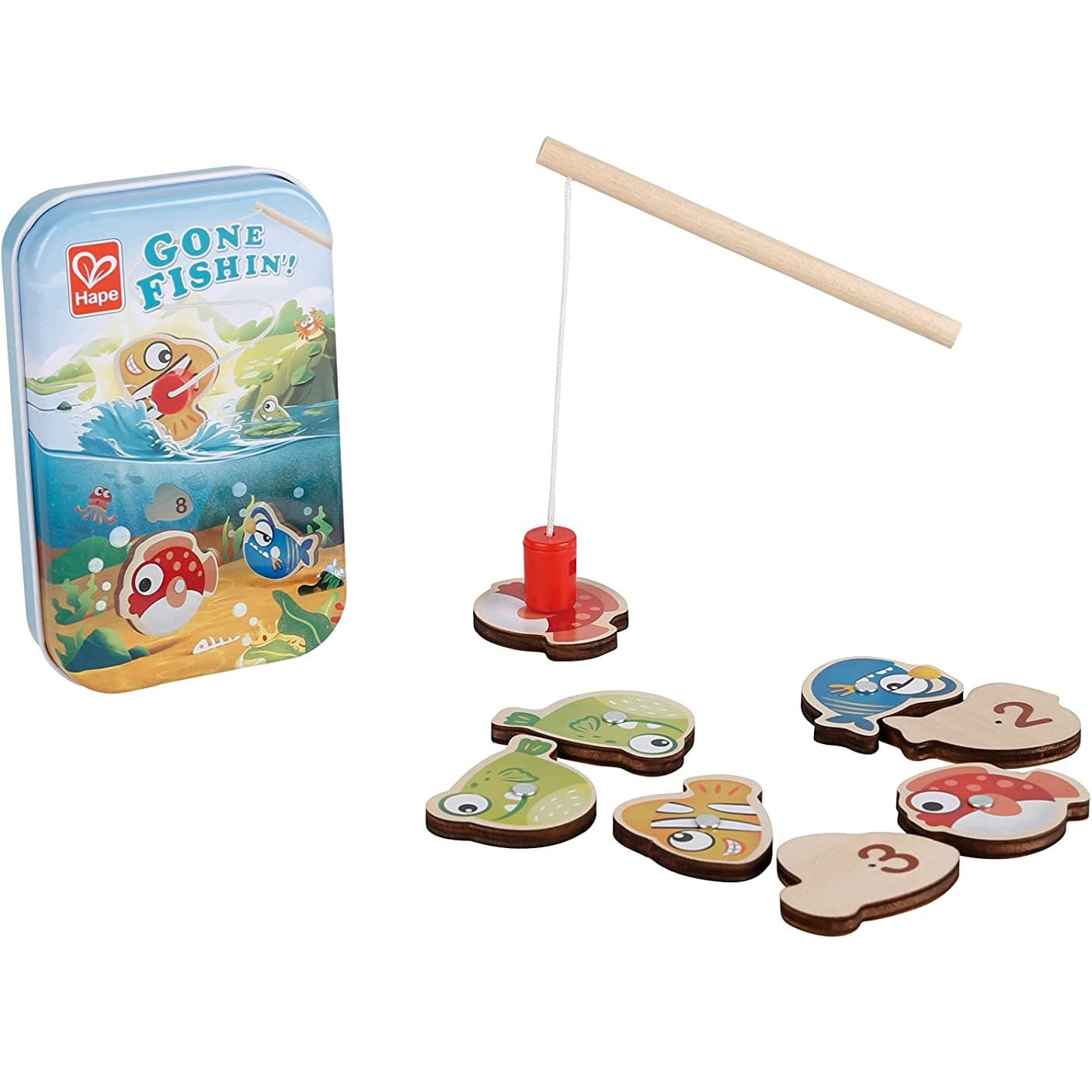 Hape E0477 Gone Fishing Game 隨身版釣魚遊戲