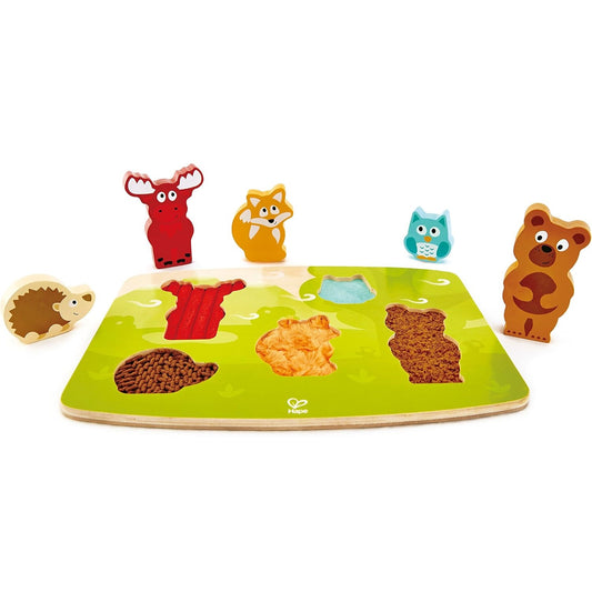 Hape E1621 Forest Animal Tactile Puzzle 森林動物觸覺拼圖