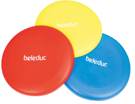 Beleduc Frisbees Set of 3 三色飛碟 拋接遊戲