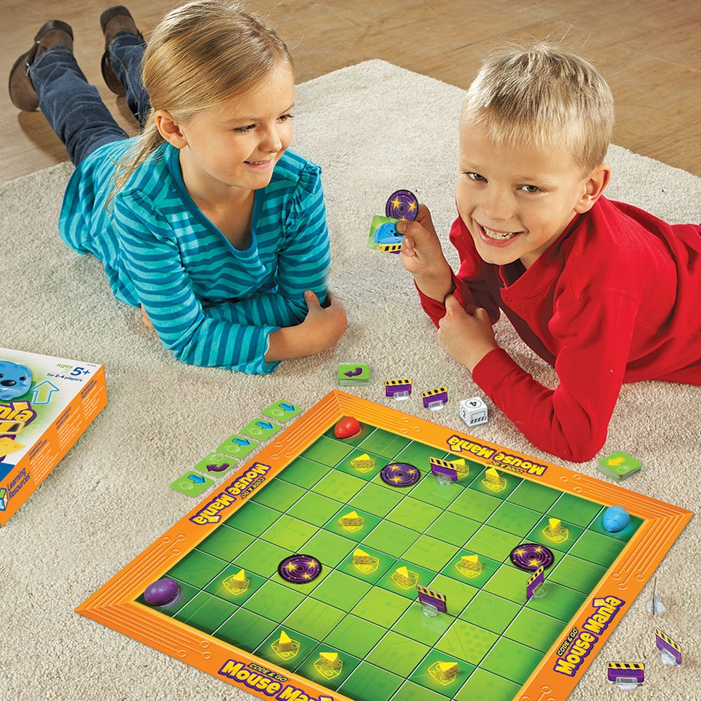 Learning Resources Code & Go Mouse Mania A Learn-to-Code Board Game