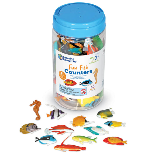 Learning Resources Fun Fish Counters Set of 60
