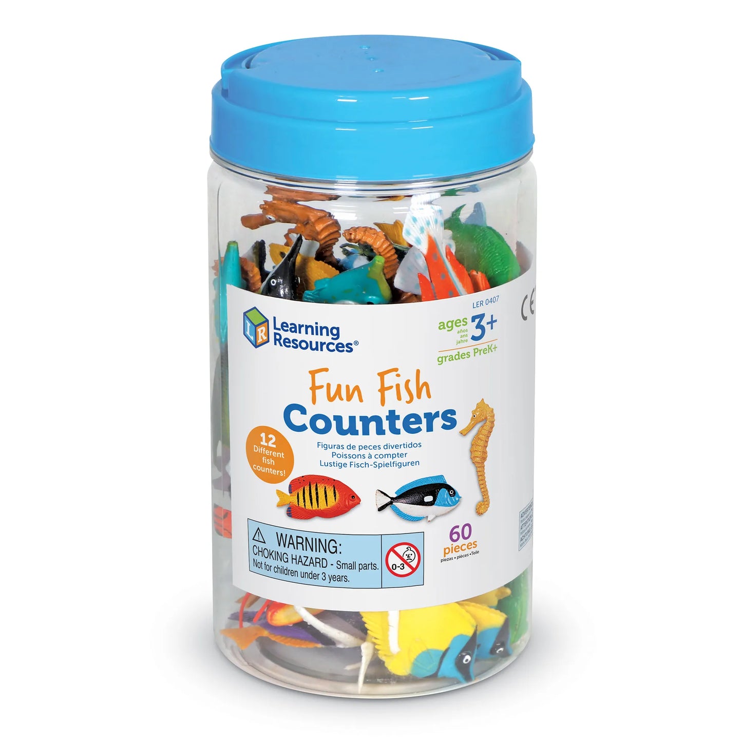 Learning Resources Fun Fish Counters Set of 60