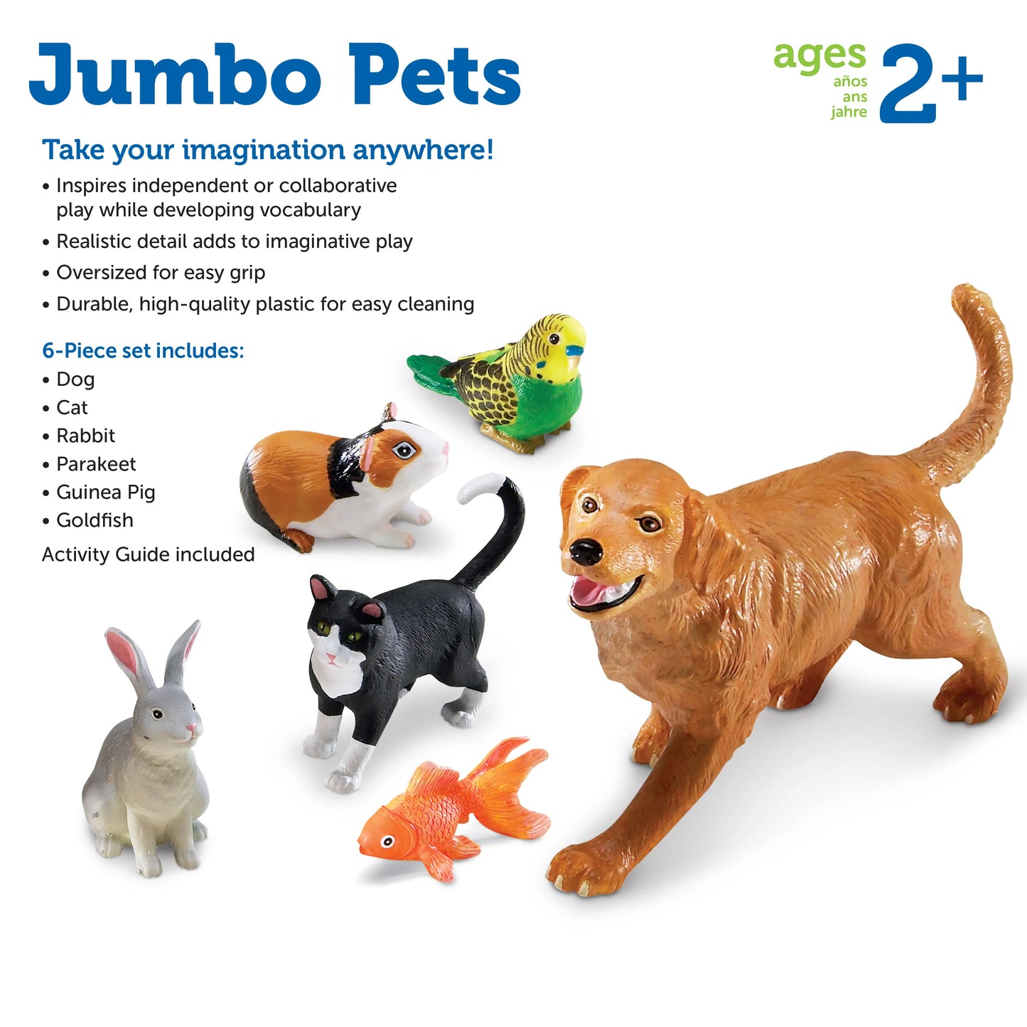 Learning Resources Jumbo Domestic Pets