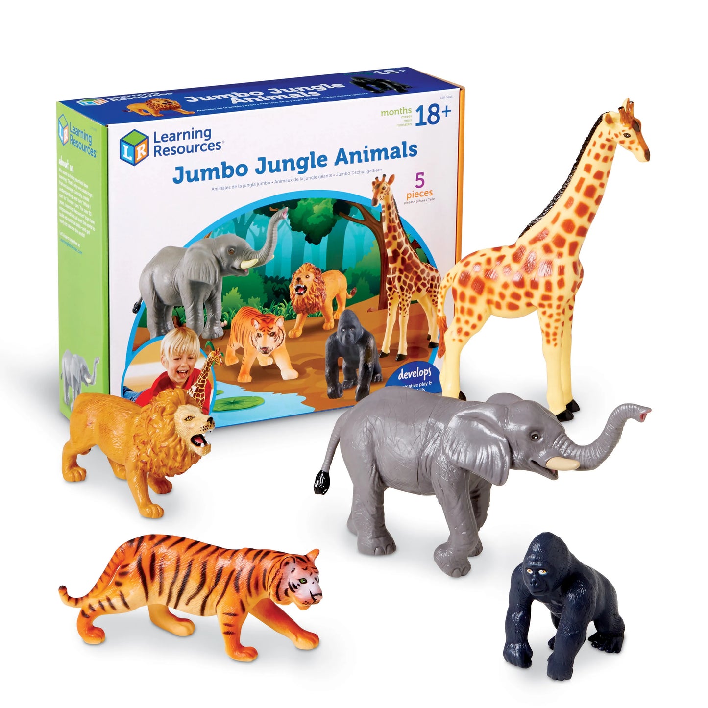 Learning Resources Jumbo Jungle Animals