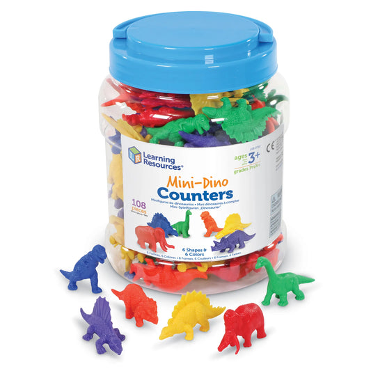 Learning Resources Mini Dino Counters Set of 108