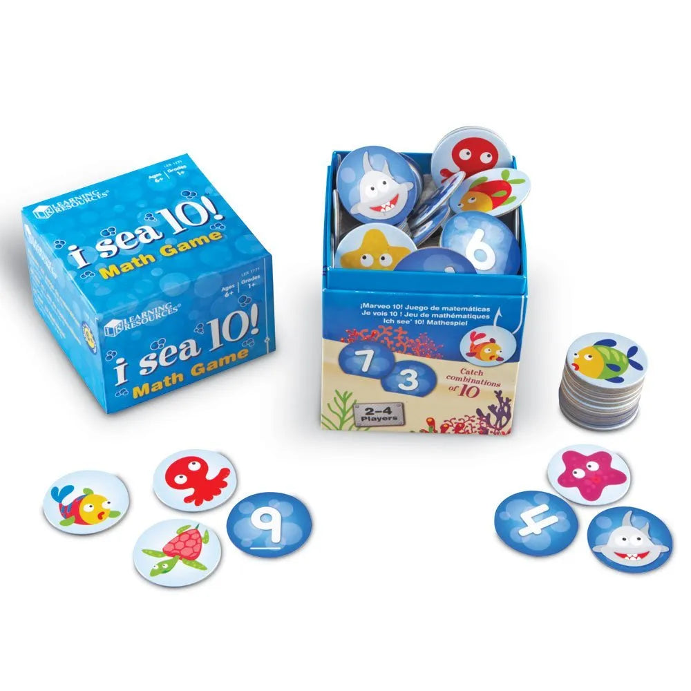 Learning Resources I Sea 10 ! Math Game