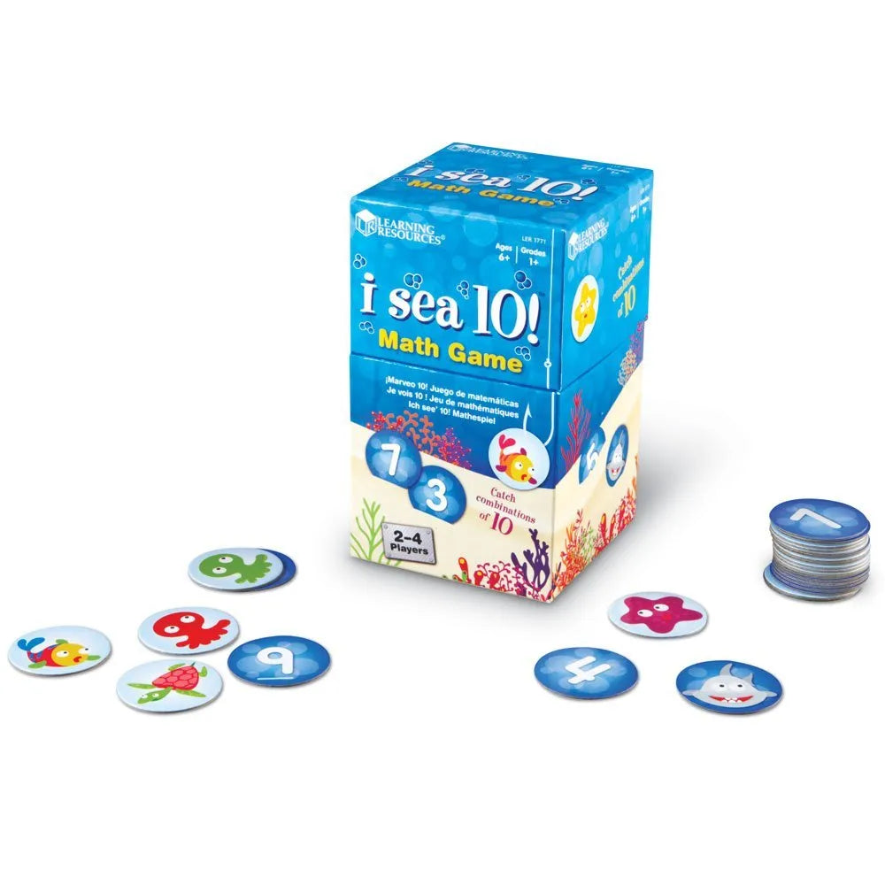 Learning Resources I Sea 10 ! Math Game