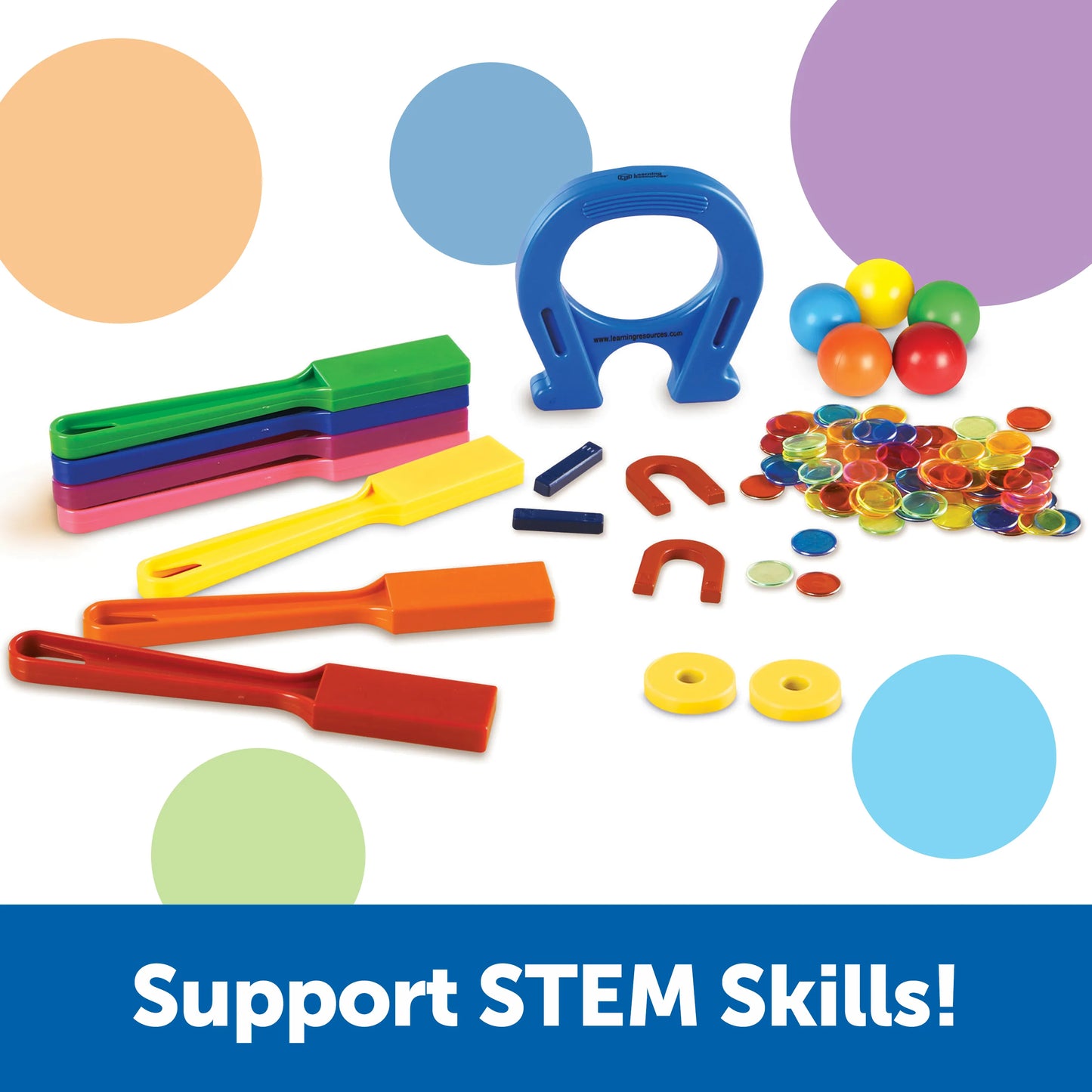 Learning Resources Super Magnet Classroom Lab Kit