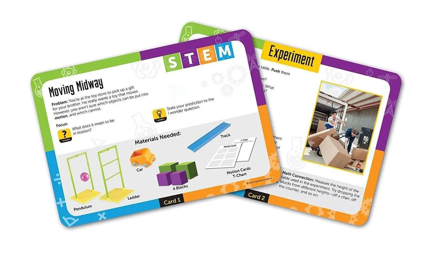 Learning Resources STEM Force and Motion Activity Set