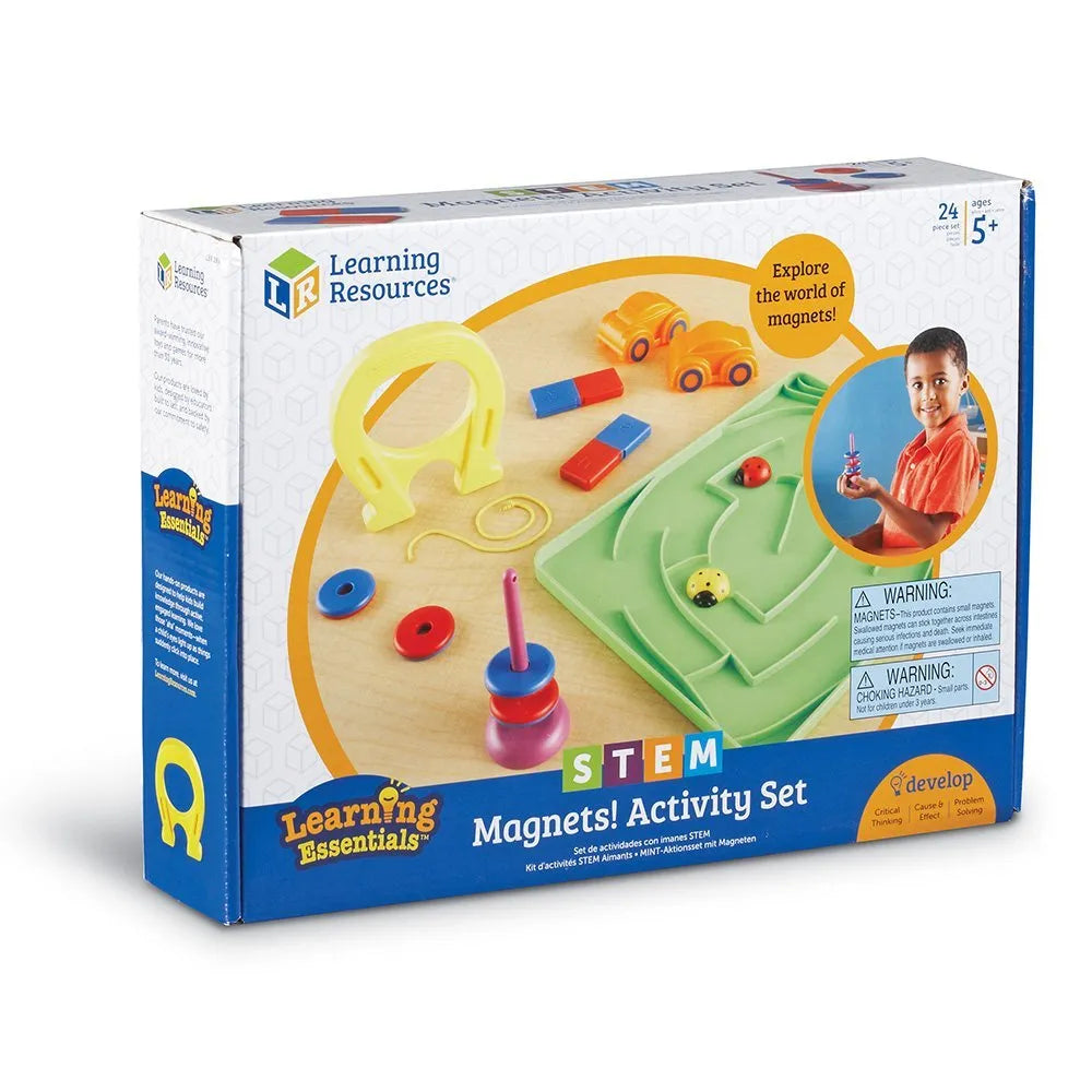 Learning Resources STEM-Magnets Activity Set