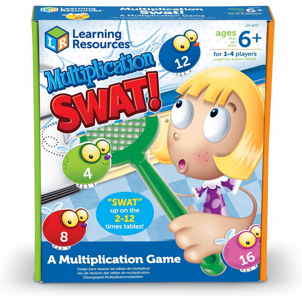 Learning Resources Multiplication Swat! A Multiplication Game