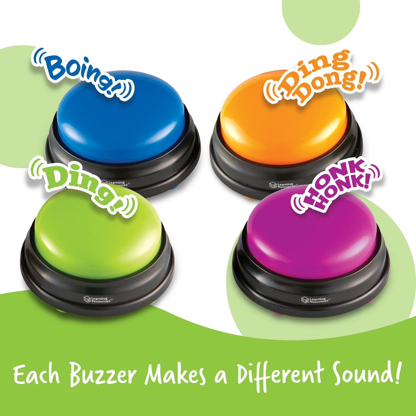 Learning Resources Answer Buzzers Set of 4