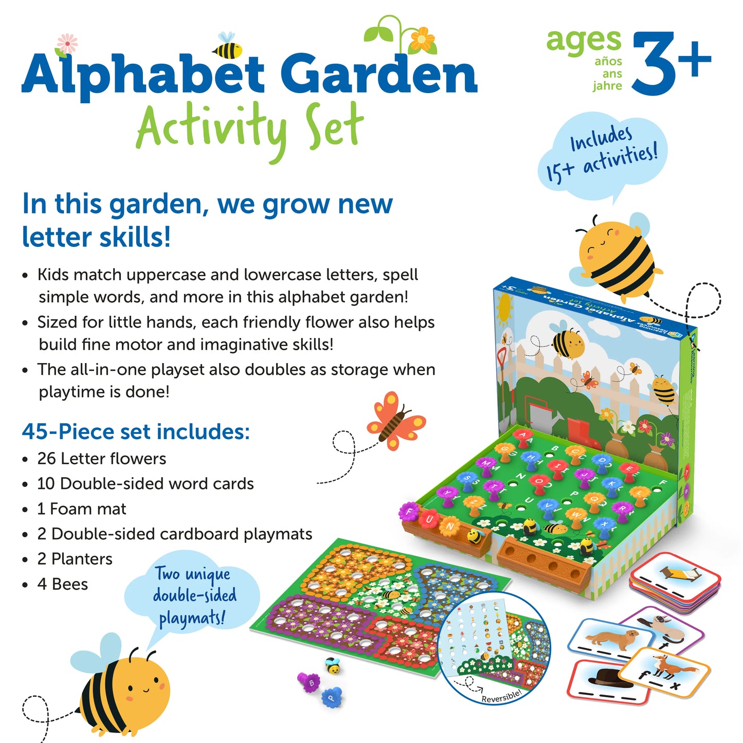 Learning Resources Alphabet Garden Activity Se