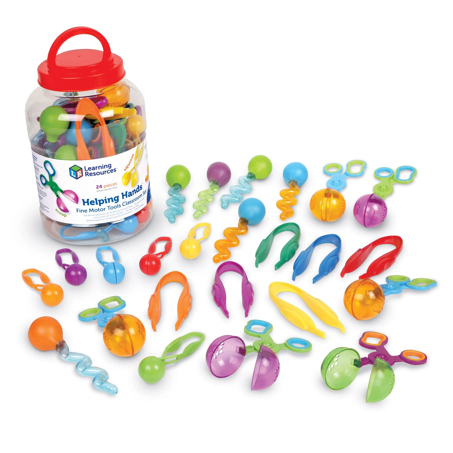 Learning Resources Helping Hands Fine Motor Tools Classroom Set