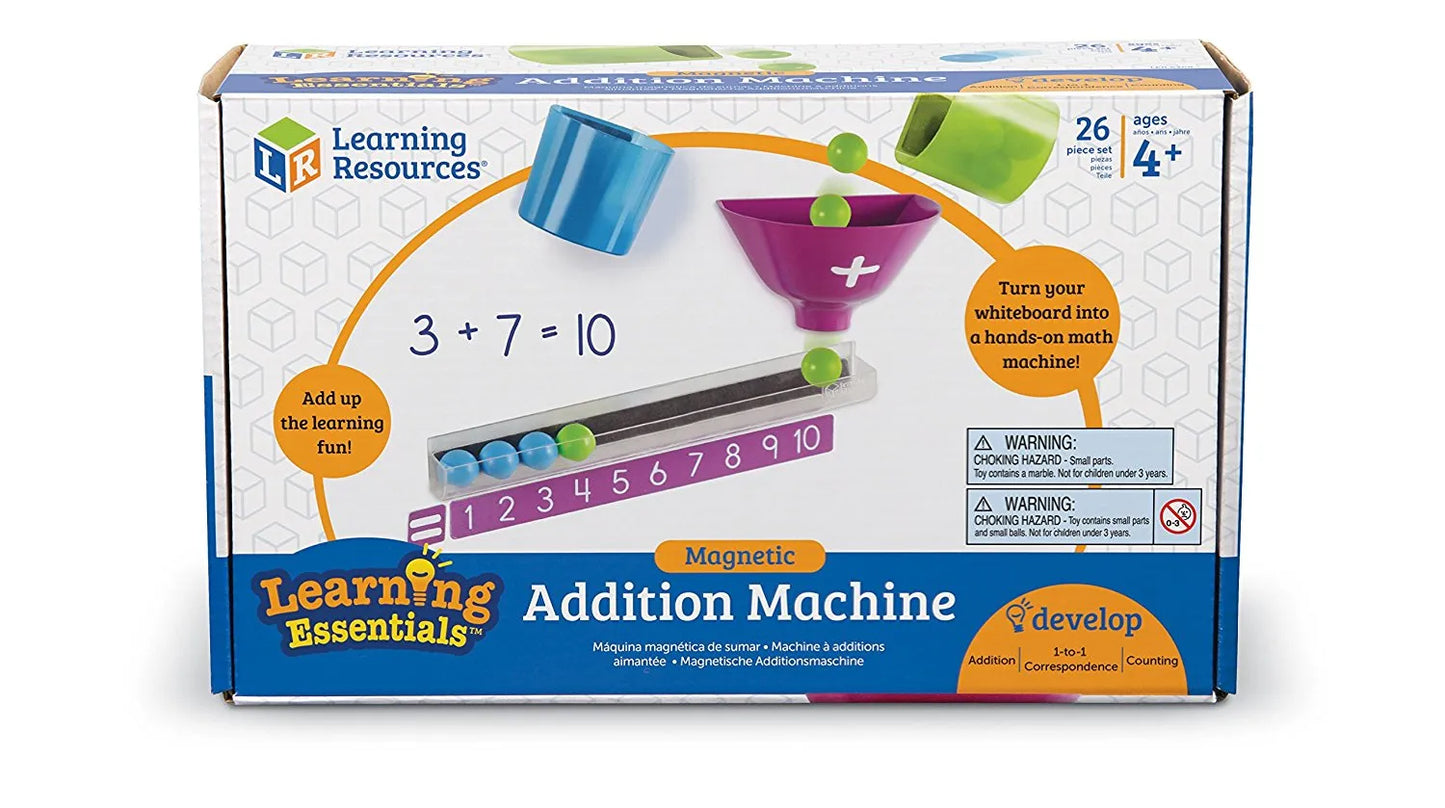 Learning Resources Magnetic Addition Machine