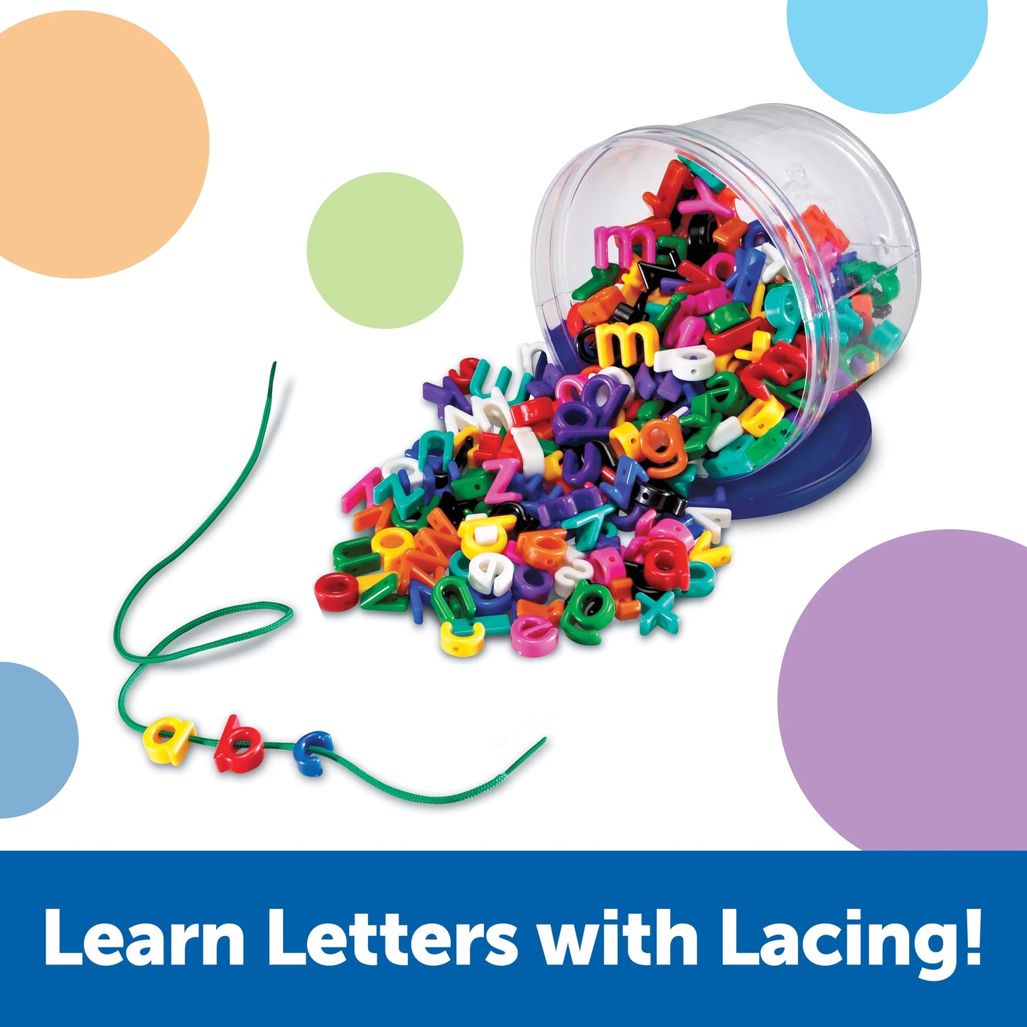 Learning Resources Lowercase Lacing Alphabet