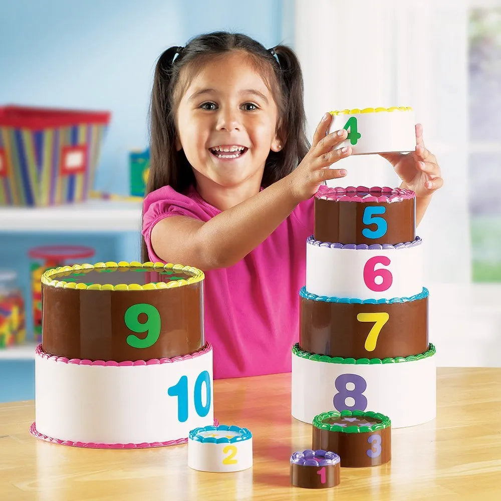 Learning Resources Smart Snacks Stack & Count Layer Cake