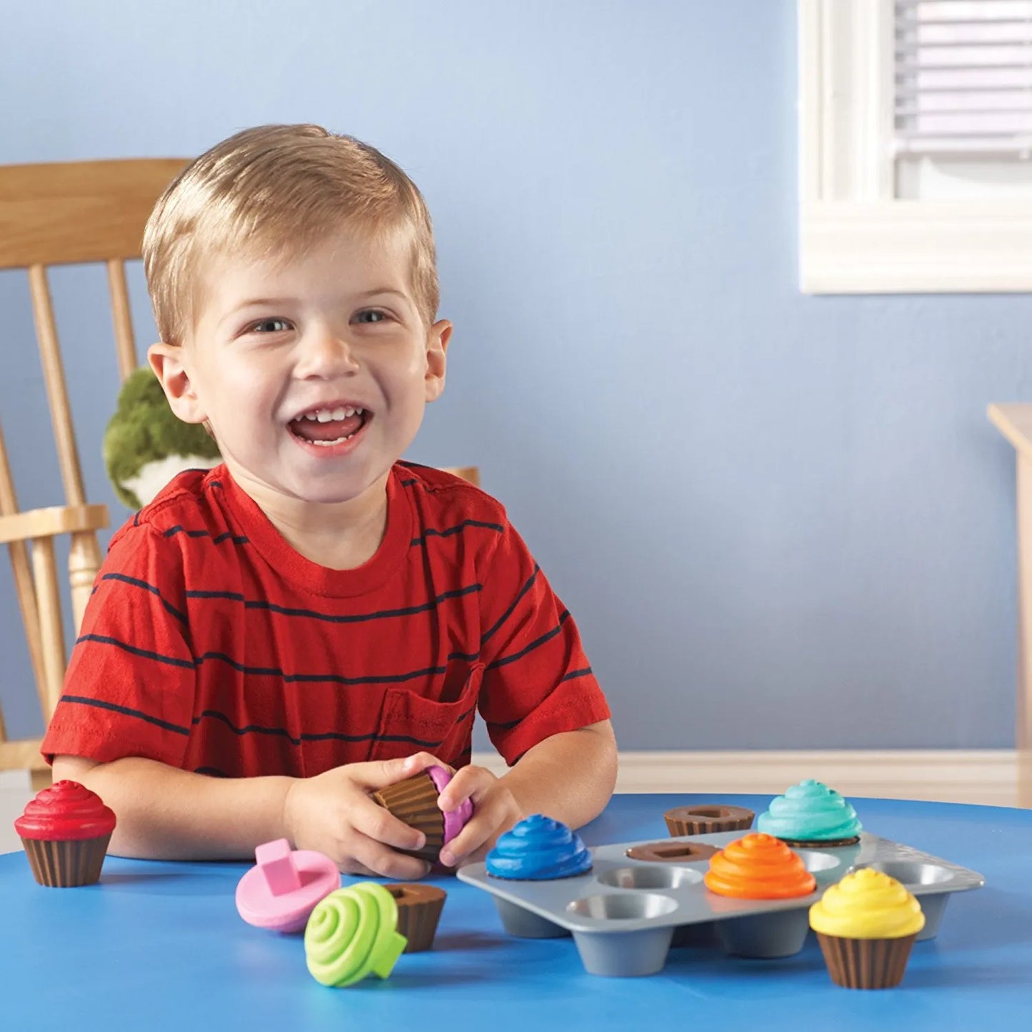 Learning Resources Smart Snacks Shape Sorting Cupcakes