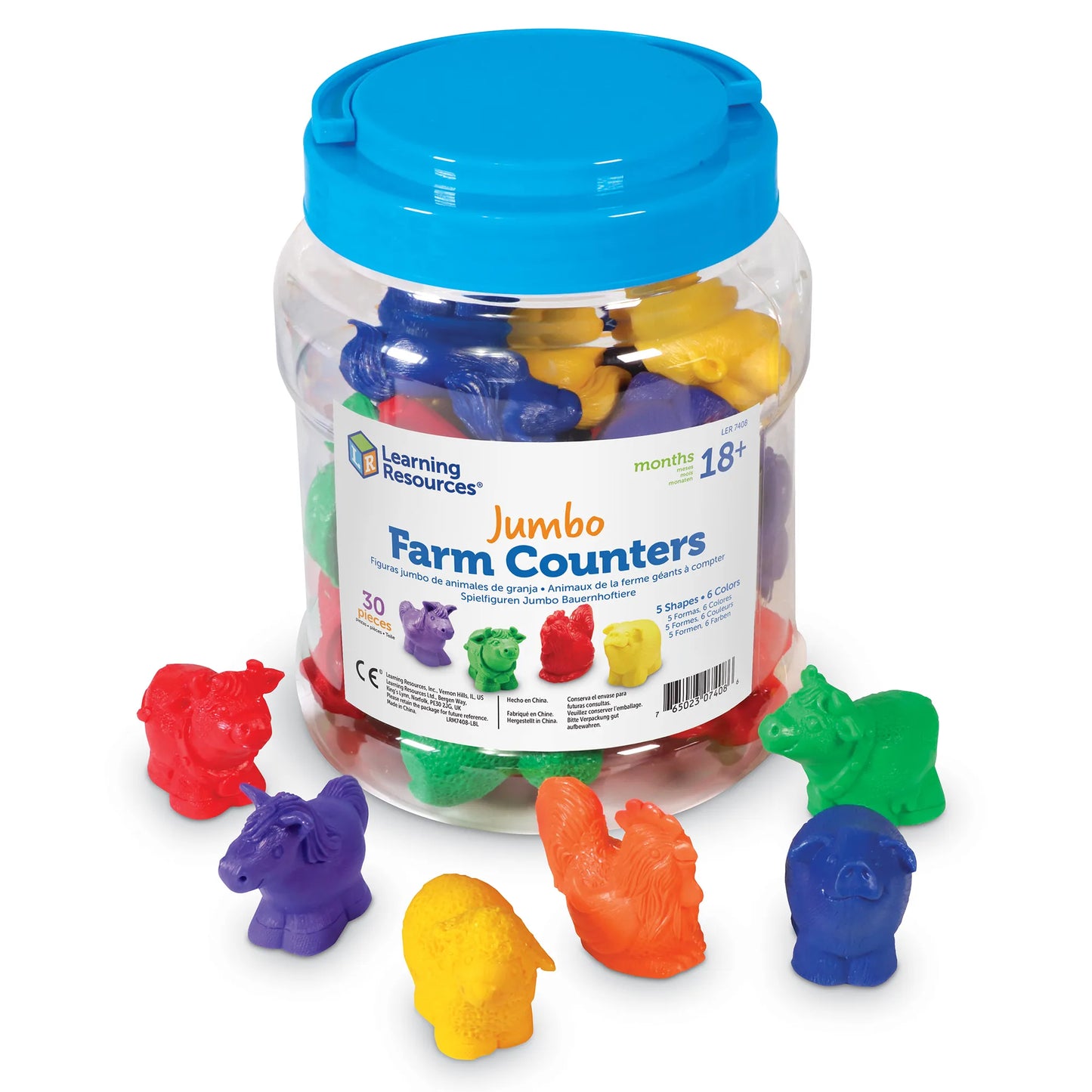 Learning Resources Jumbo Farm Counters