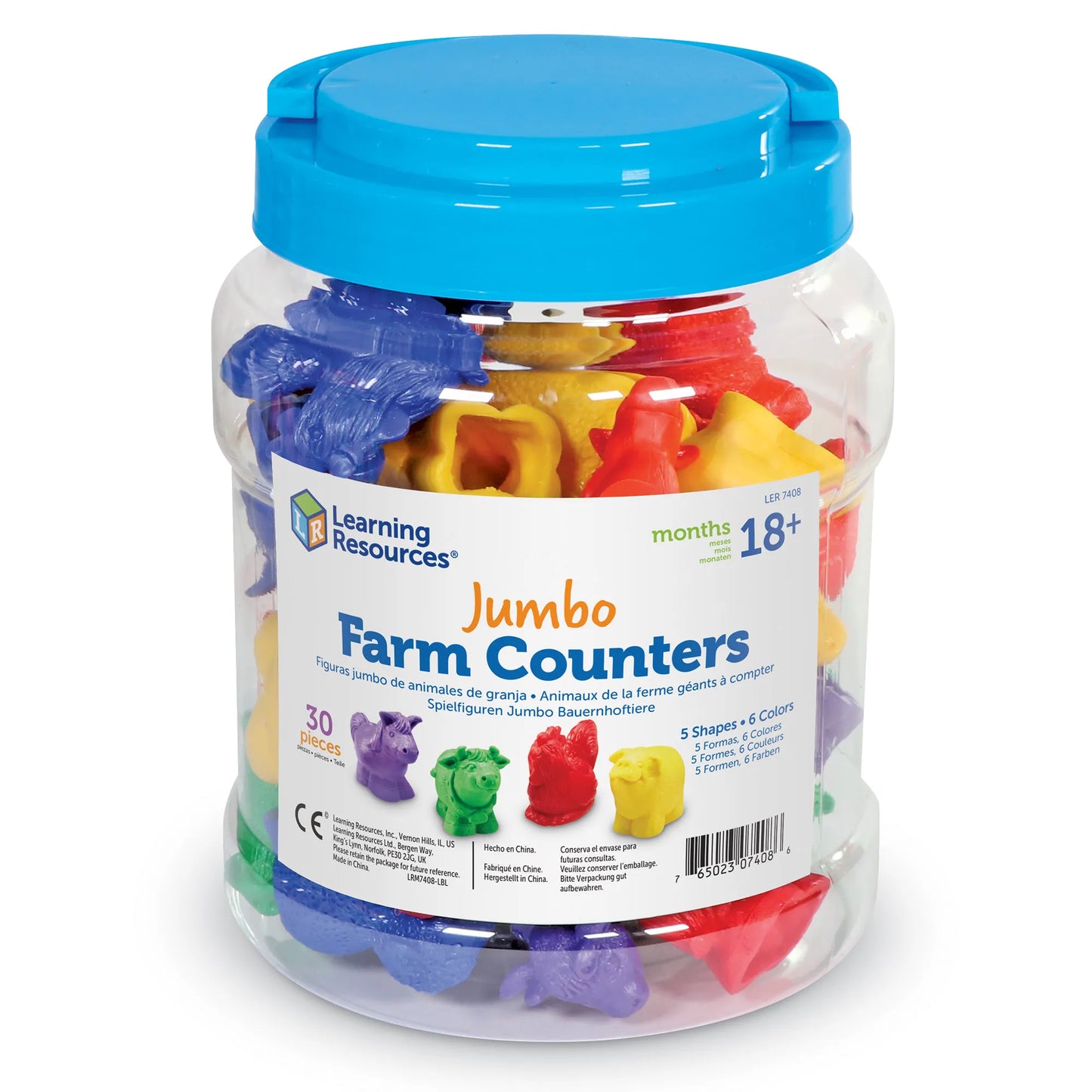 Learning Resources Jumbo Farm Counters