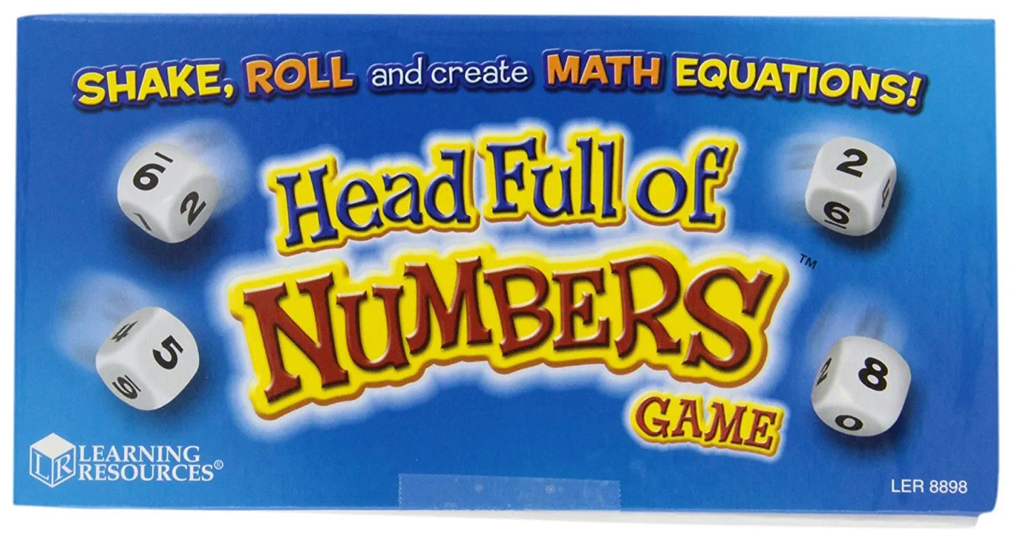 Learning Resources Head Full of Numbers Math Game