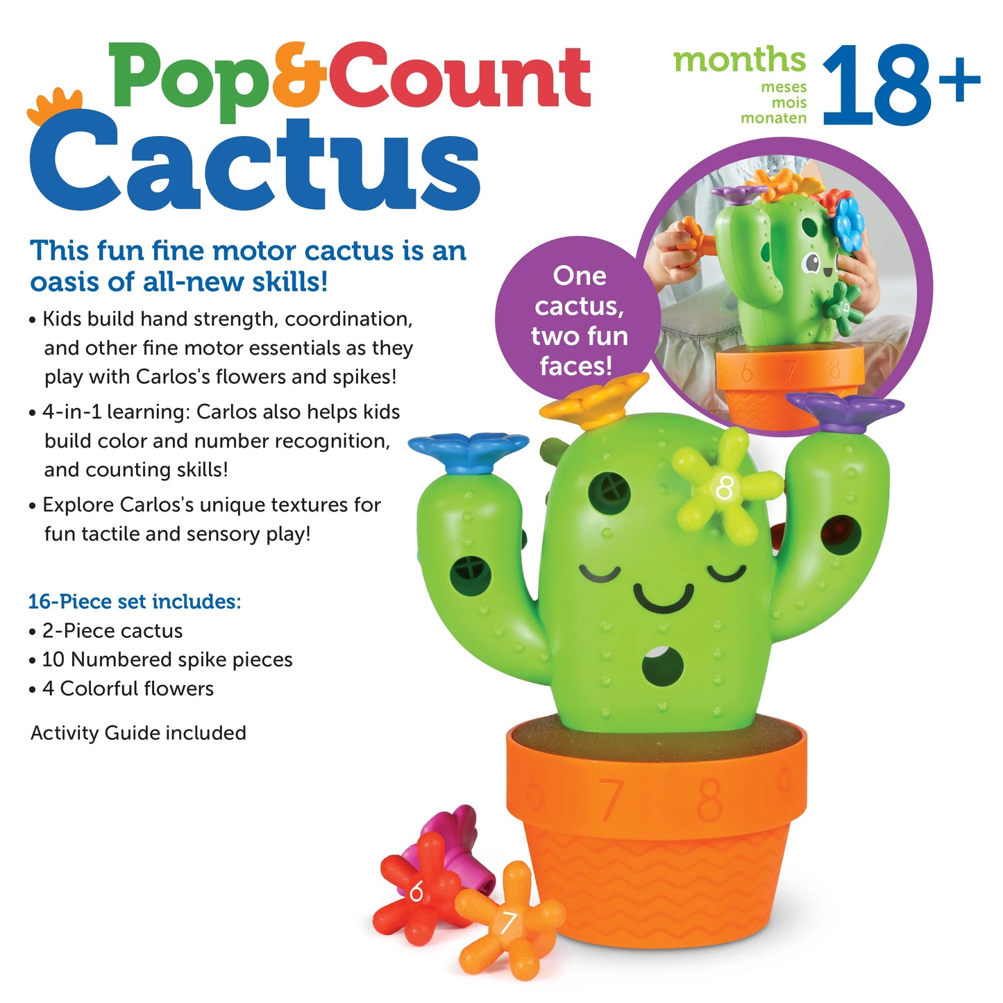 Learning Resources Carlos the Count & Pop Cactus