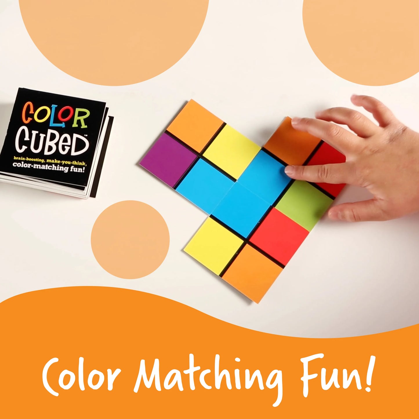 Learning Resources Color Cubed Strategy Brain Boosting Game