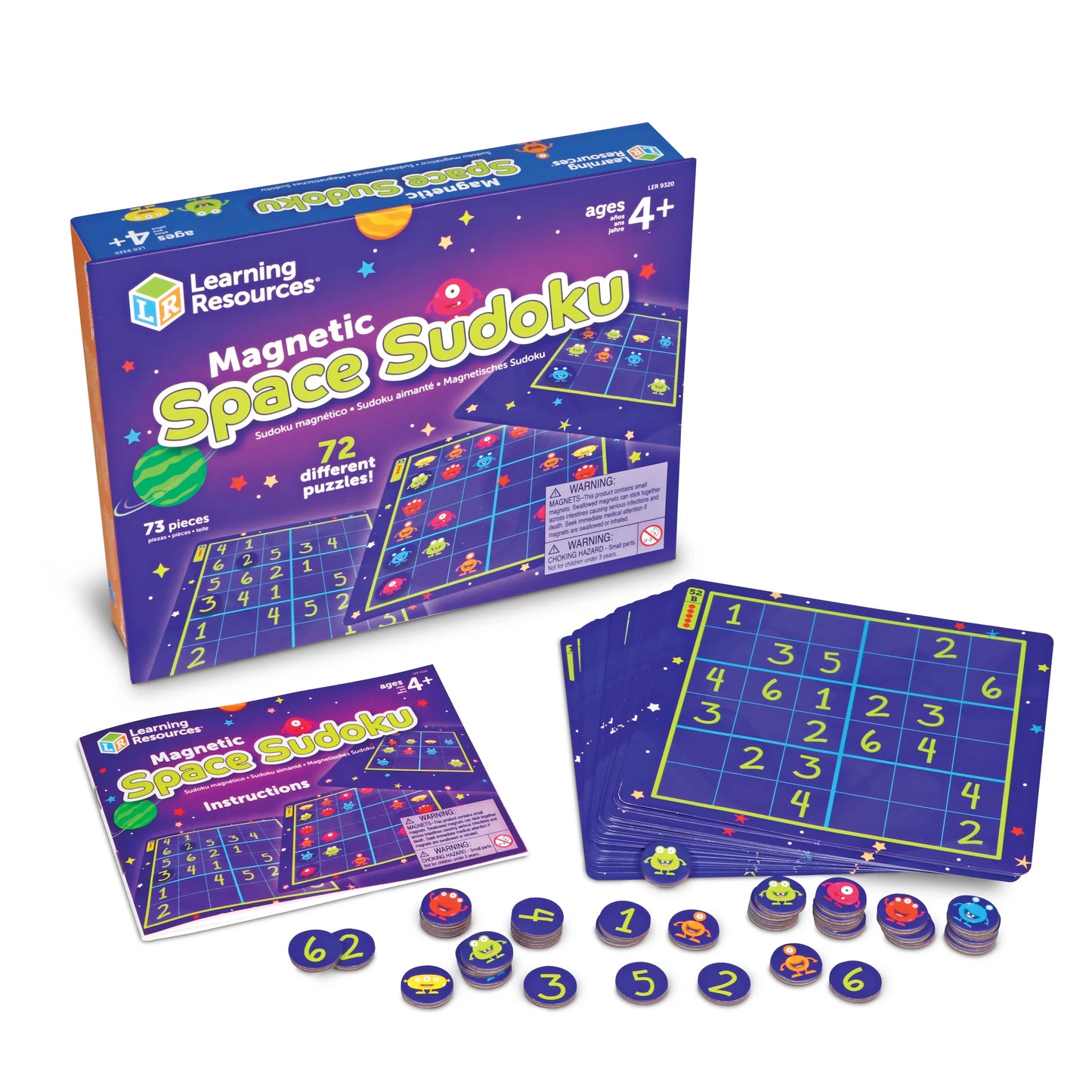 Learning Resources Magnetic Space Sudoku