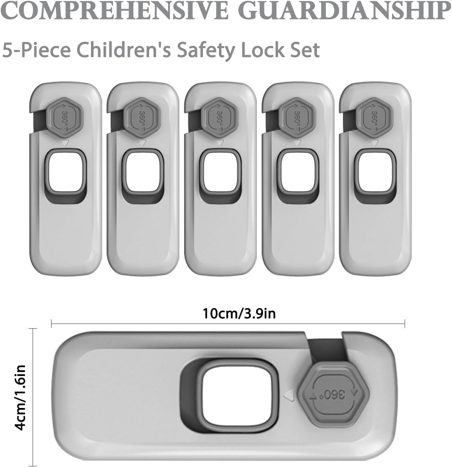 Child Proof Cabinet & Refrigerator Lock 兒童防護櫃門或冰箱鎖