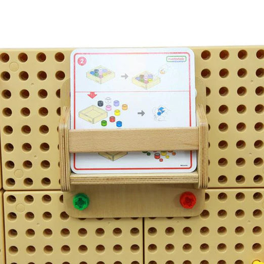 Masterkidz WALL Mounted Caddy STEM 活動牆 - 儲存盒