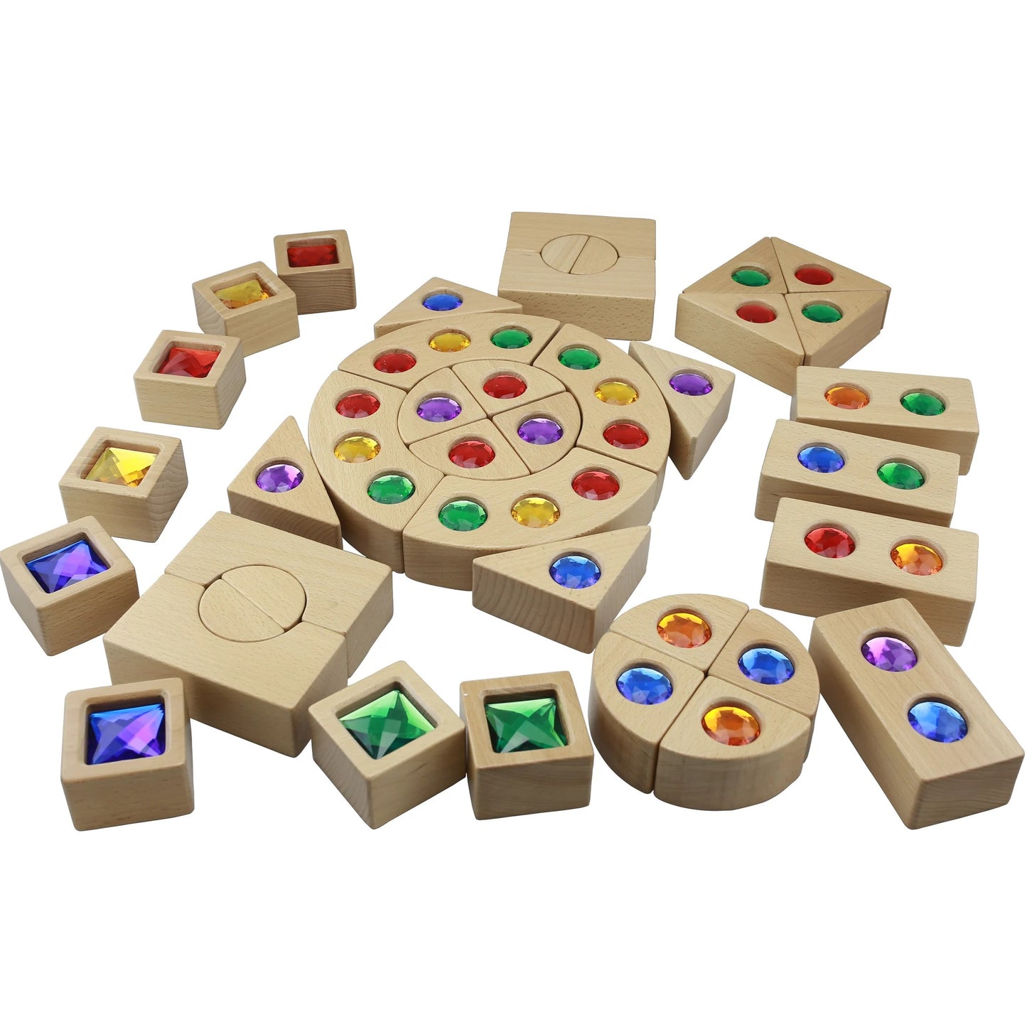 Masterkidz Gemstone Blocks Set of 40 件套寶石積木